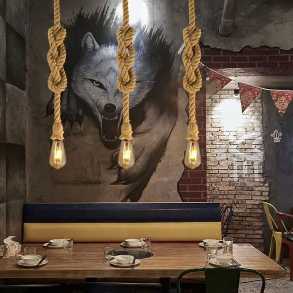 Set 3 Lámparas Colgantes Industriales