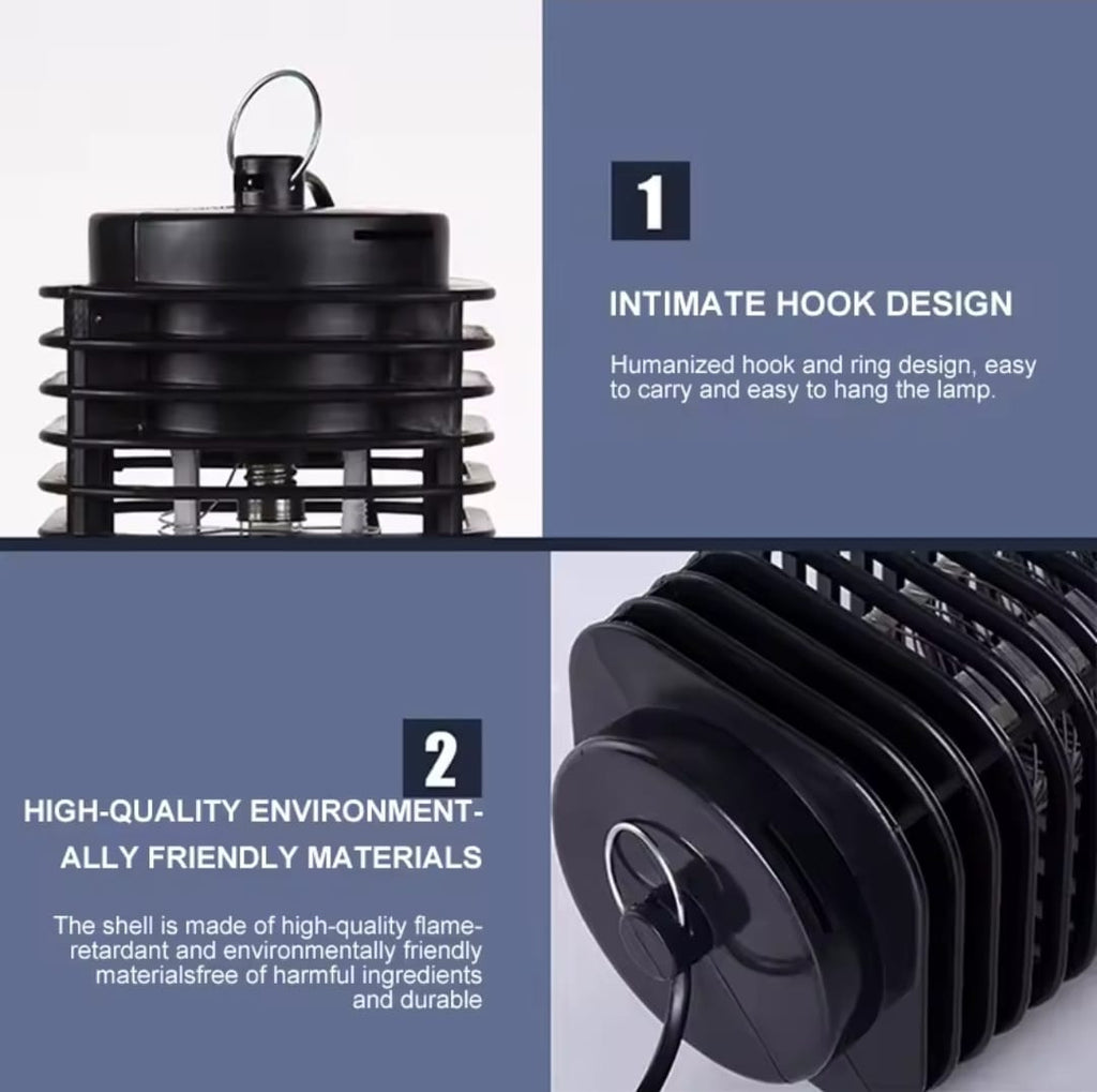 2 pzas Lampara Mata  Mosquitos.