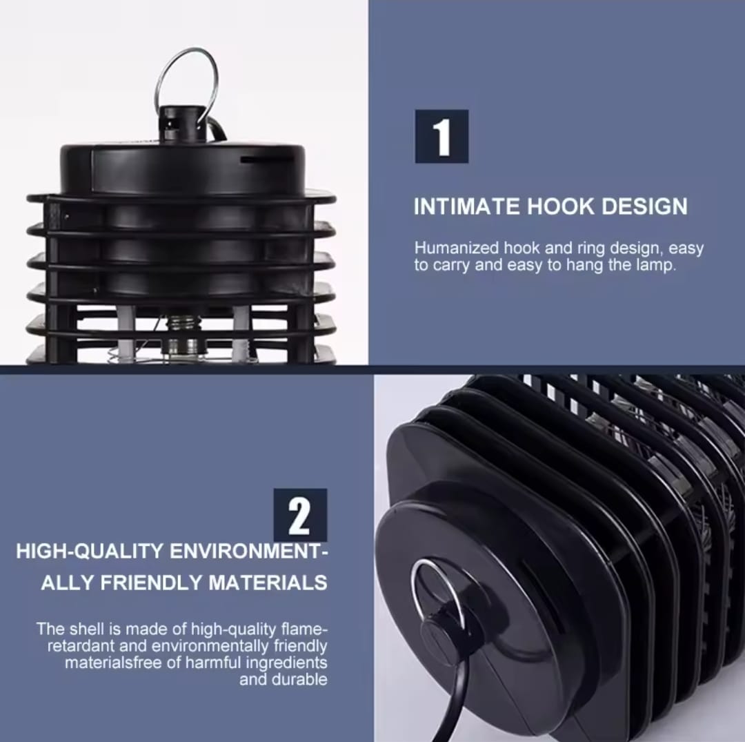 2 pzas Lampara Mata  Mosquitos.