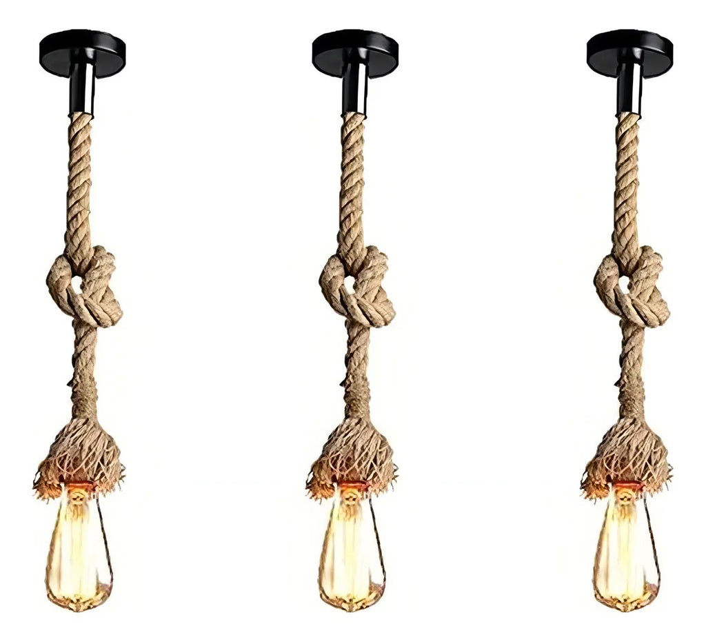 Set 3 Lámparas Colgantes Industriales