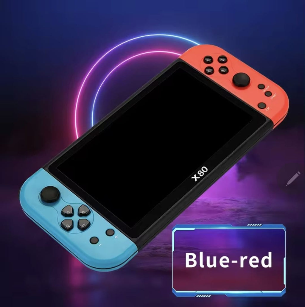 X80 consola de juegos multicolor