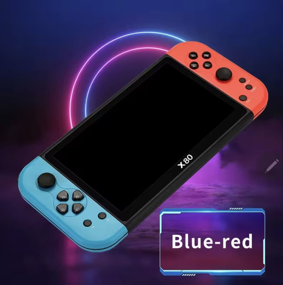 X80 consola de juegos multicolor
