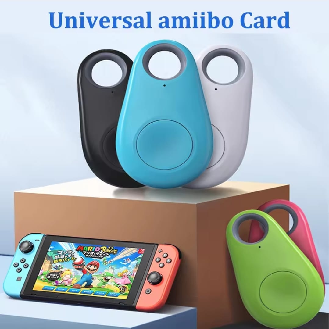 Para Amiibo Universal Amiibolink Bluetooth llavero 52 juegos tarjeta NFC Zelda Jet Bros para Nintendo Switch
