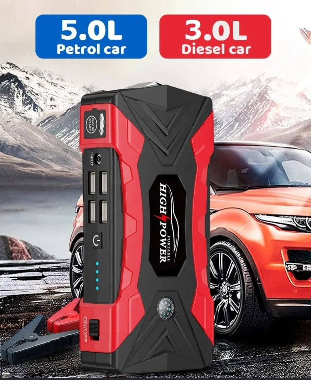 Set  Arrancador E Inflador