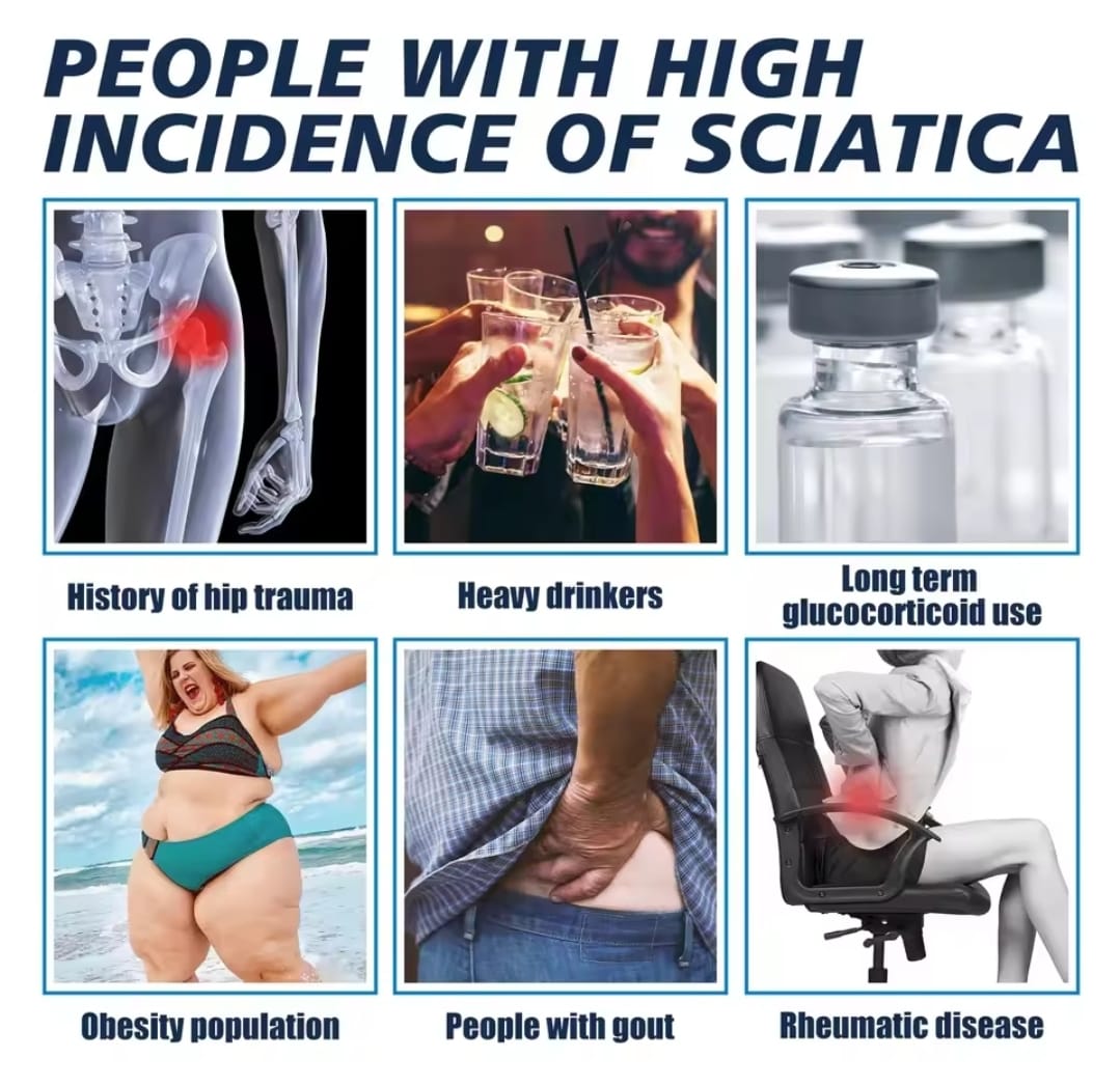 24 Parches para dolor de ciática, hernia lumbar, articulación de cadera