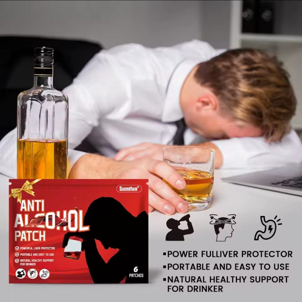 Parches Anti Resaca o Cruda 18 pzas