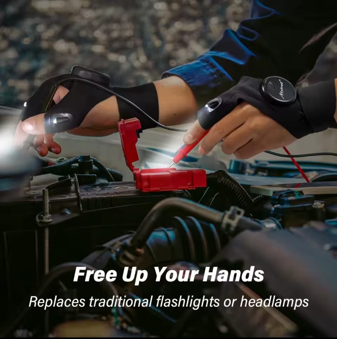 Guantes Led Multiusos