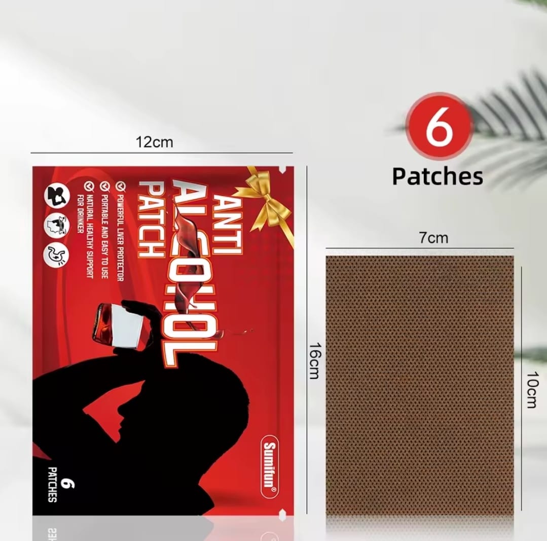 Parches Anti Resaca o Cruda 18 pzas