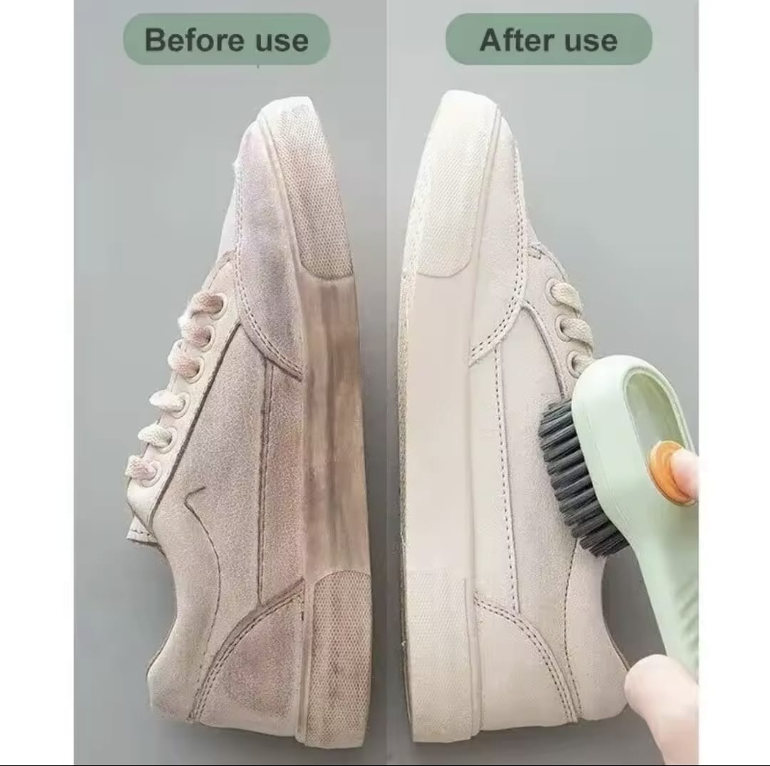 3pzas Cepillos para limpieza multiusos con Dosificador