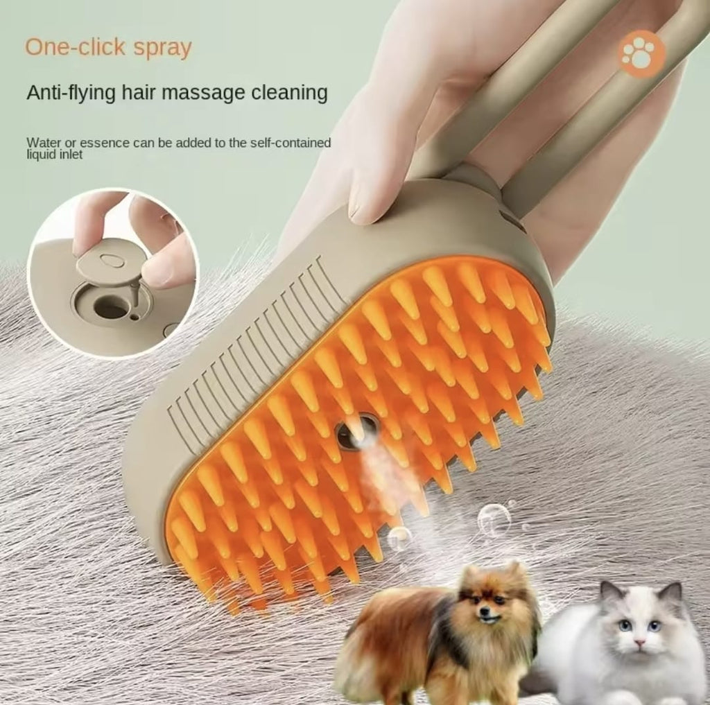 Cepillo para mascotas 3 en 1