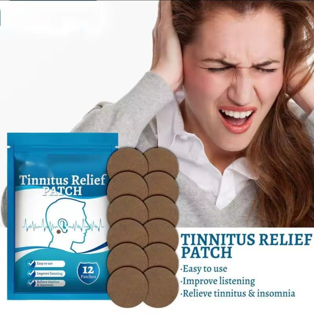 36 Parches para aliviar el zumbido de  oídos