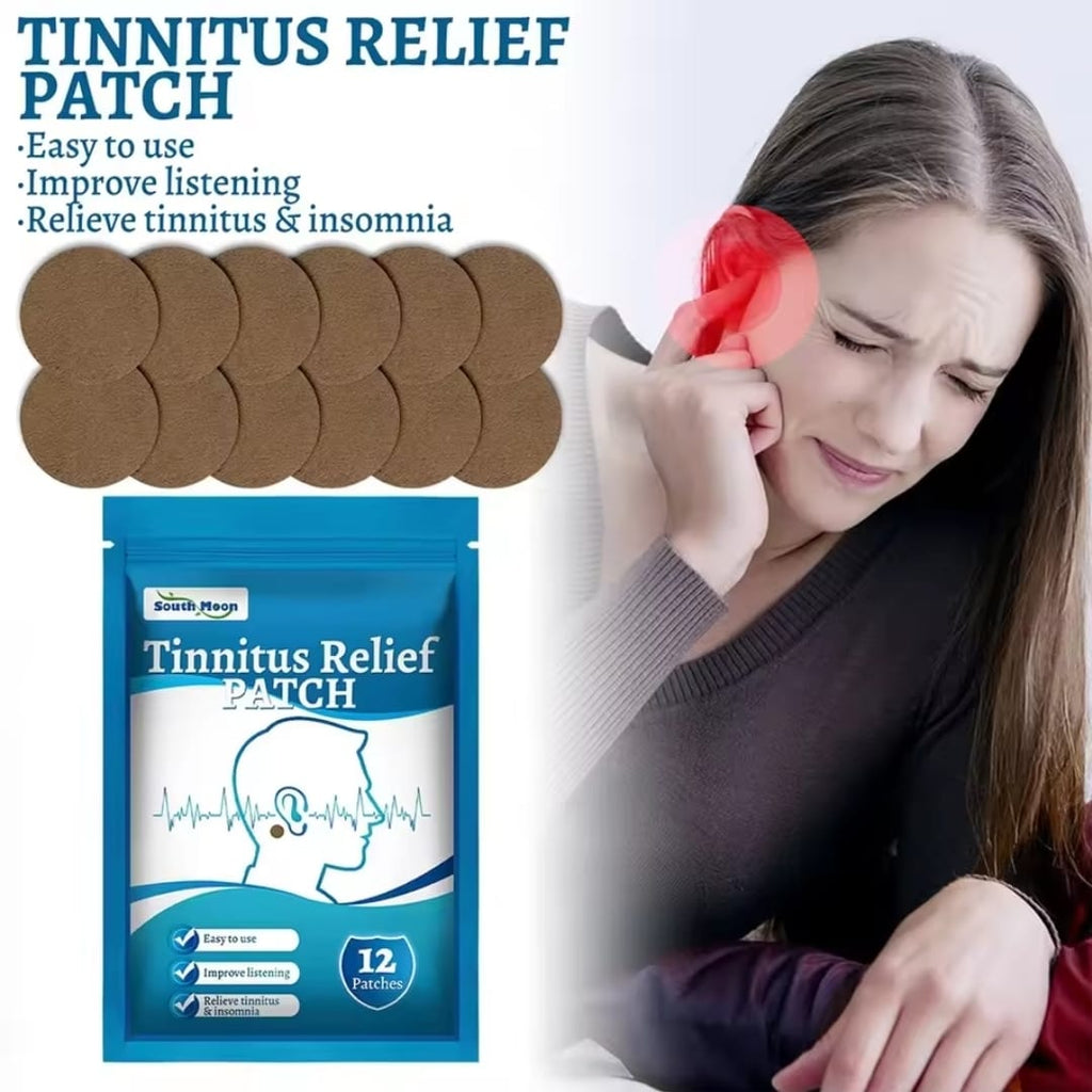 36 Parches para aliviar el zumbido de  oídos