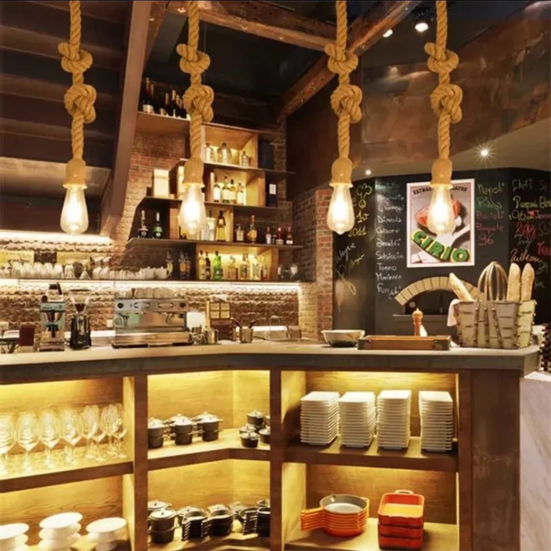 Set 3 Lámparas Colgantes Industriales