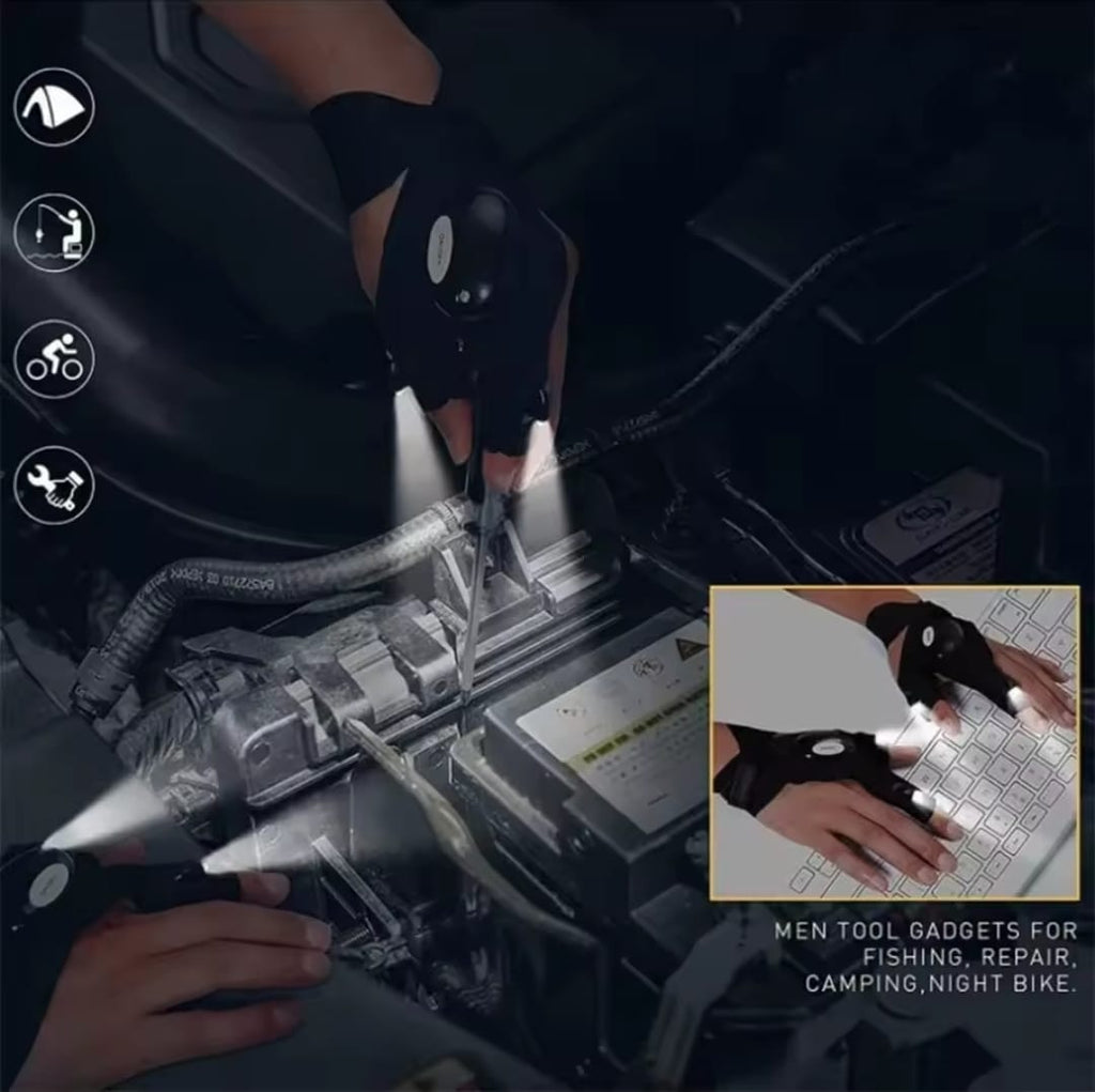 Guantes Led Multiusos