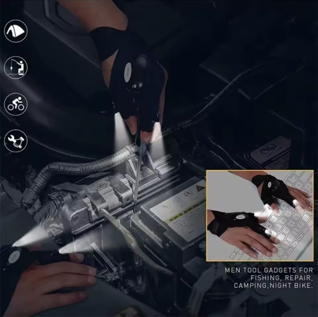 Guantes Led Multiusos