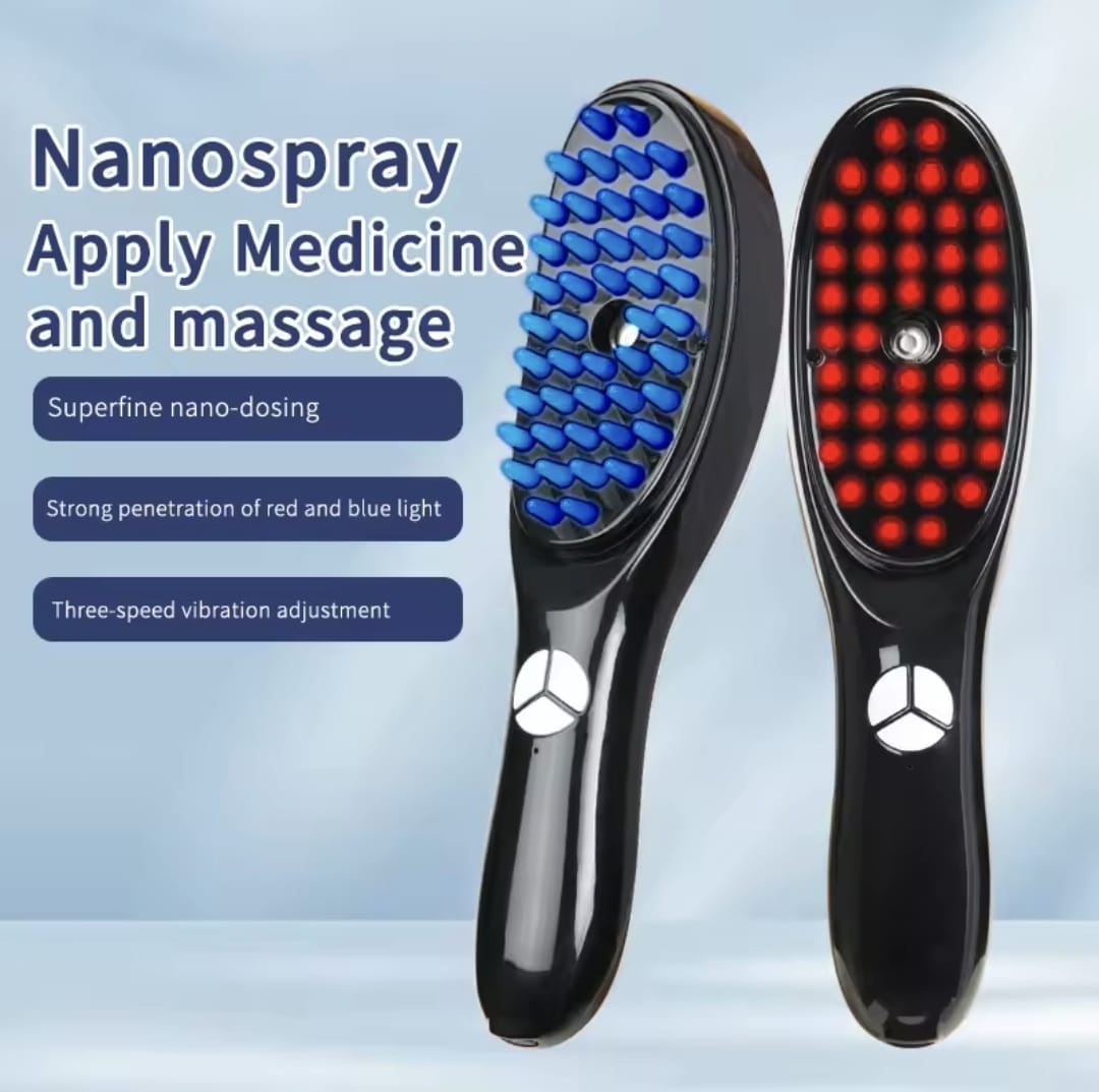 Cepillo nano masajeador led