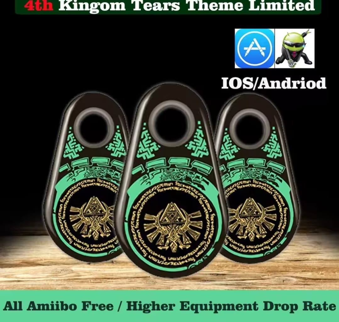 Para Amiibo Universal Amiibolink Bluetooth llavero 52 juegos tarjeta NFC Zelda Jet Bros para Nintendo Switch