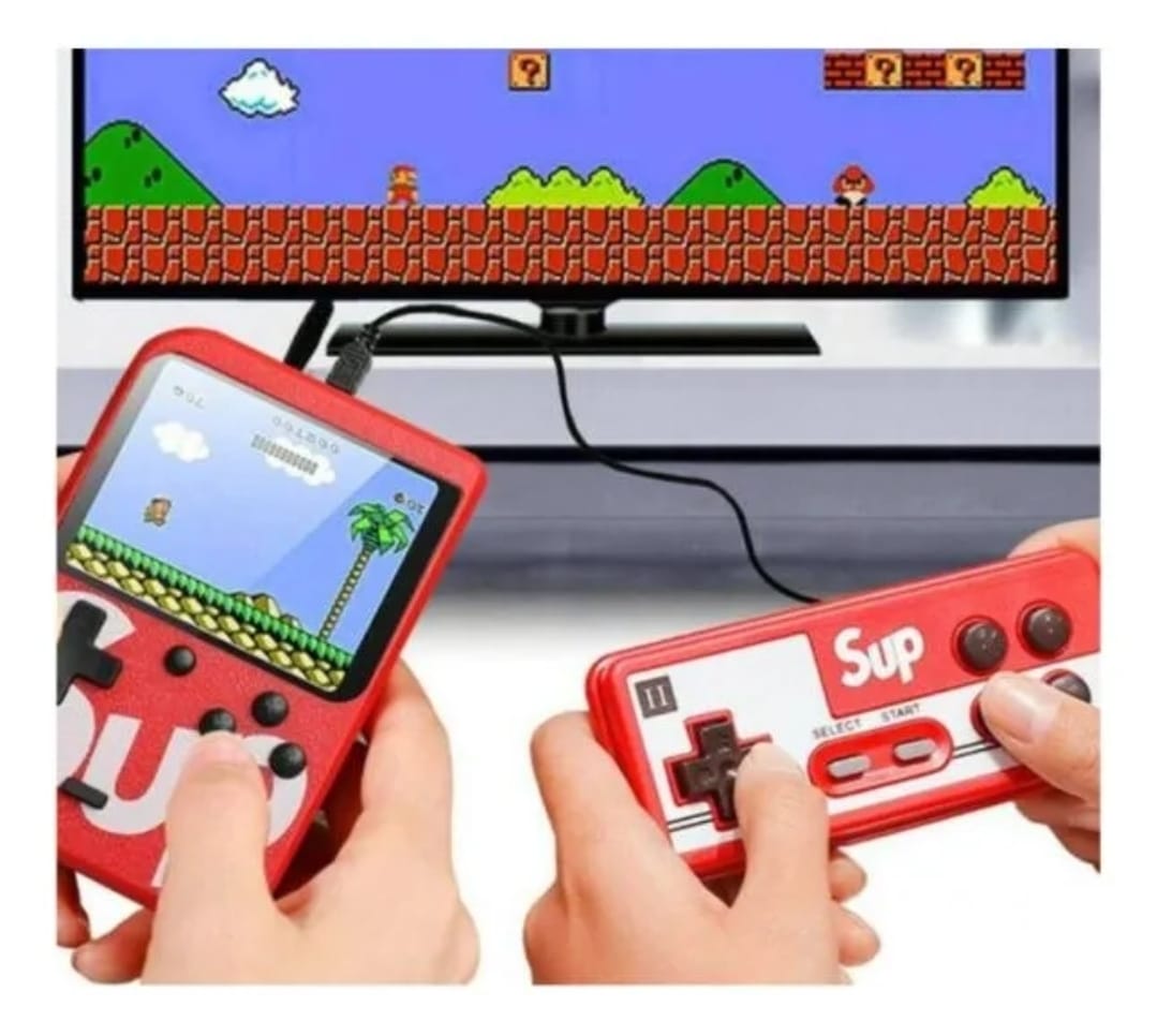 Consola Sup con 400 juegos clásicos retro para niños