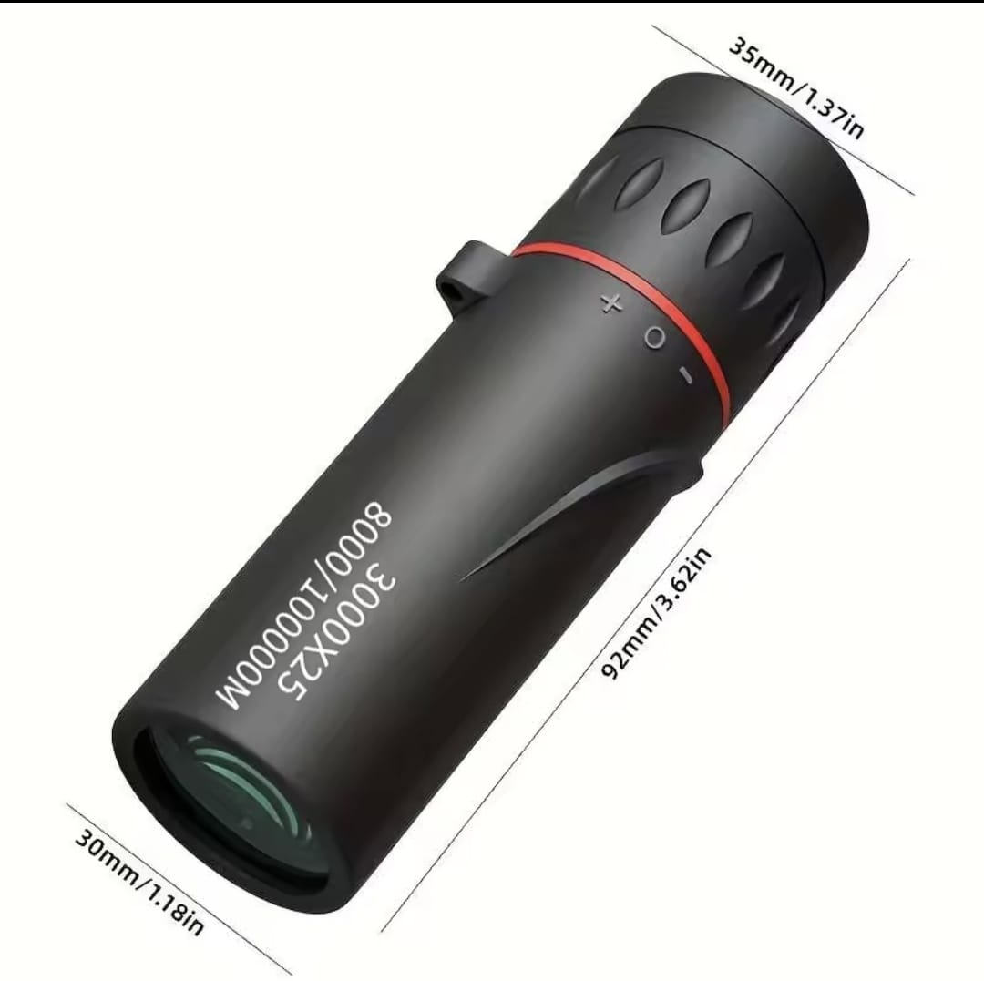 Monocular profesional HD 3000x25