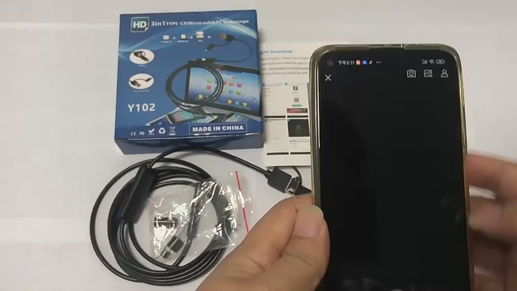 Mini Camara Endoscopica De 7mm Impermeab